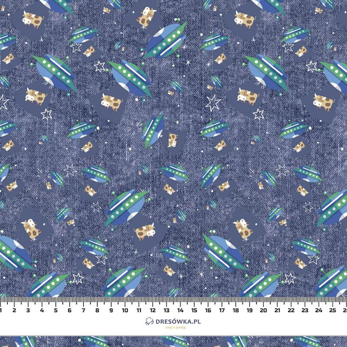 COWS IN THE SPACE (SPACE EXPEDITION) / ACID WASH DARK BLUE