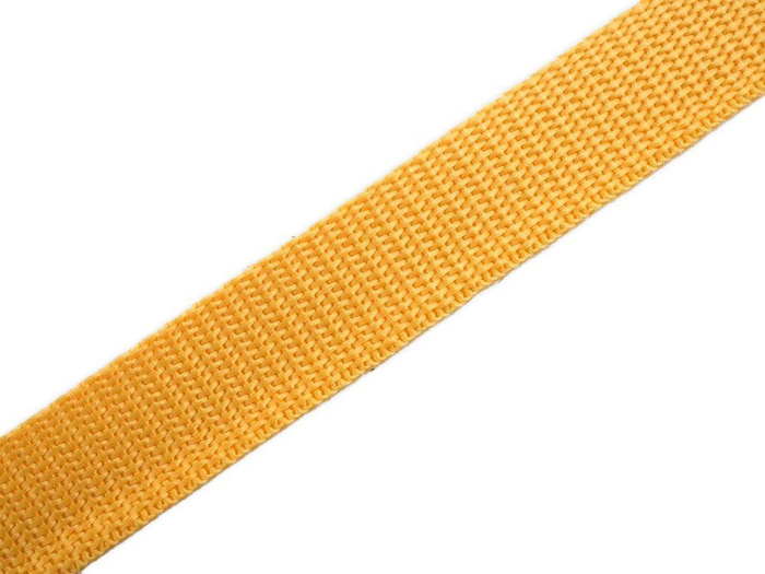 Webbing tape 30 mm - mustard