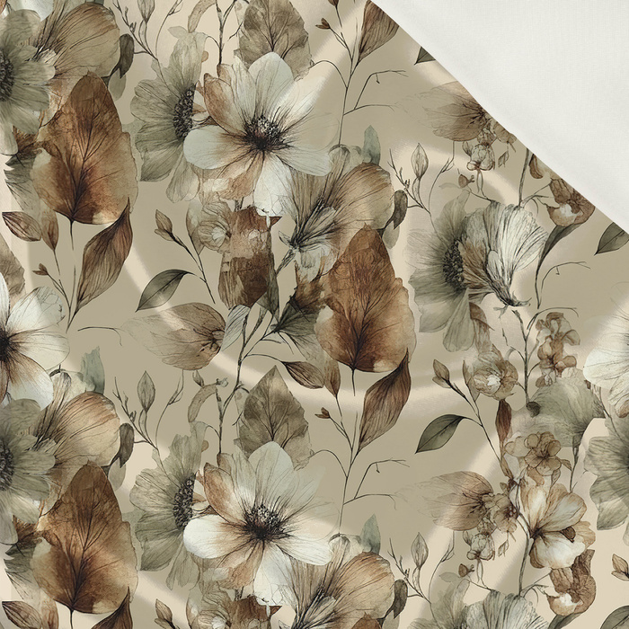 AUTUMN FLOWERS wz.22 - Satin
