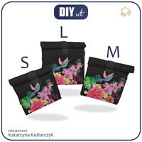 LUNCHBAG - KOLIBRIS UND BLUMEN - S