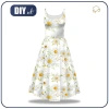 DRESS "ISABELLE" - PASTEL DAISIES PAT. 1 - sewing set XS