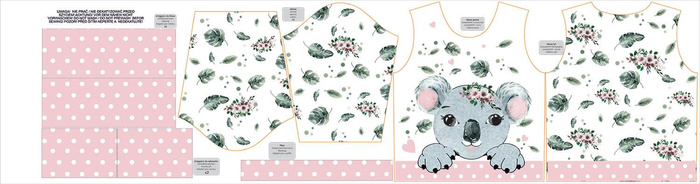 KINDER SWEATSHIRT (NOE) - KOALABÄR CAMILLA - Nähset