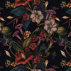 FLOWERS wz.62- Upholstery velour 