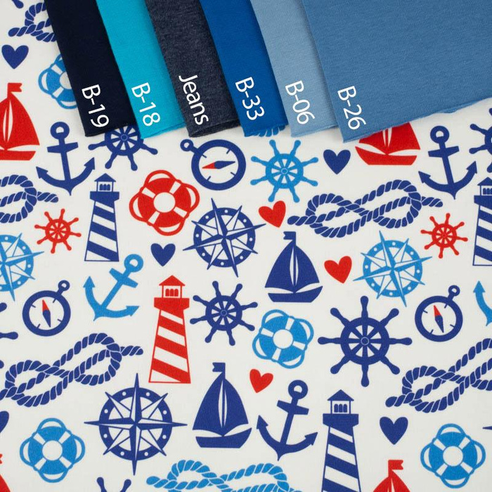 HAFEN MIX - Baumwoll Webware