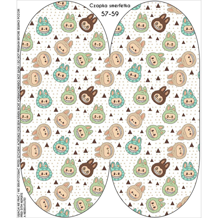 "Beanie" Mütze - CREEPY CUTE WZ.2 57-59