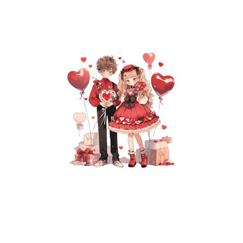 ANIME COUPLE PAT. 1 - panel (60cm x 50cm)