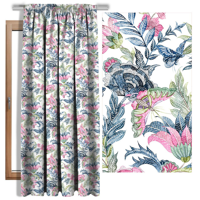 AMBATIK pat. 2 - Cotton woven fabric