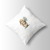 KRÁLÍČEK S KYTICÍ KVĚTIN - Paneel (60cm x 50cm) bavlněná tkanina