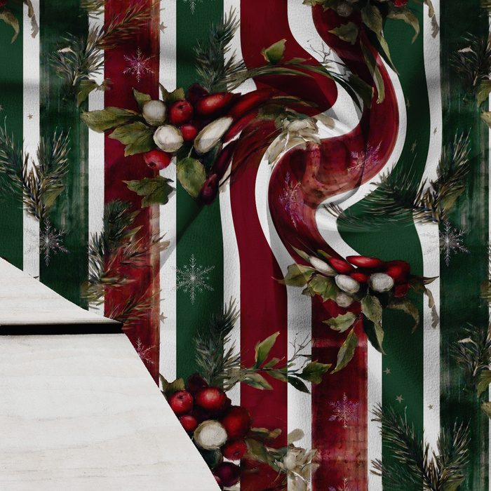 CHRISTMAS STRIPES WZ.3 - Krepa