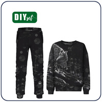 Children's tracksuit (MILAN) - ARCTIC WOLF - sewing set