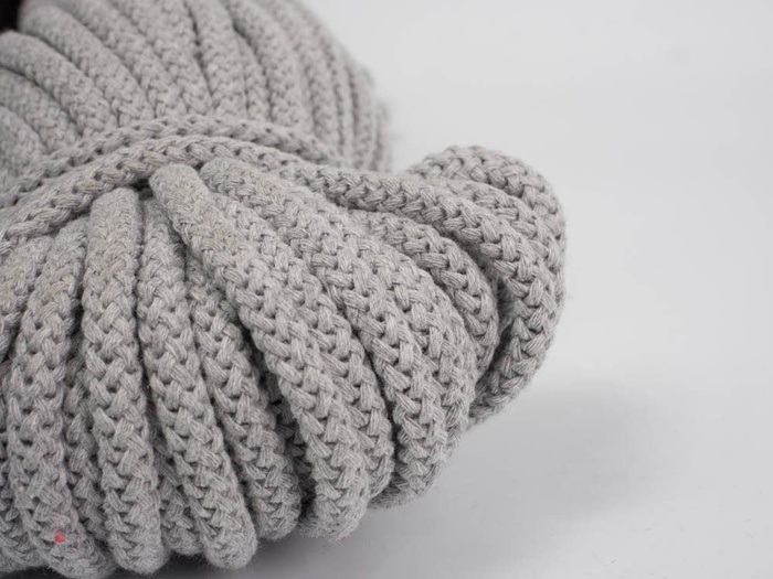 Strings cotton 8mm - LIGHT GREY