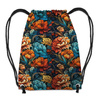 GYM BAG - VINTAGE CHINESE FLOWERS PAT. 1 - small