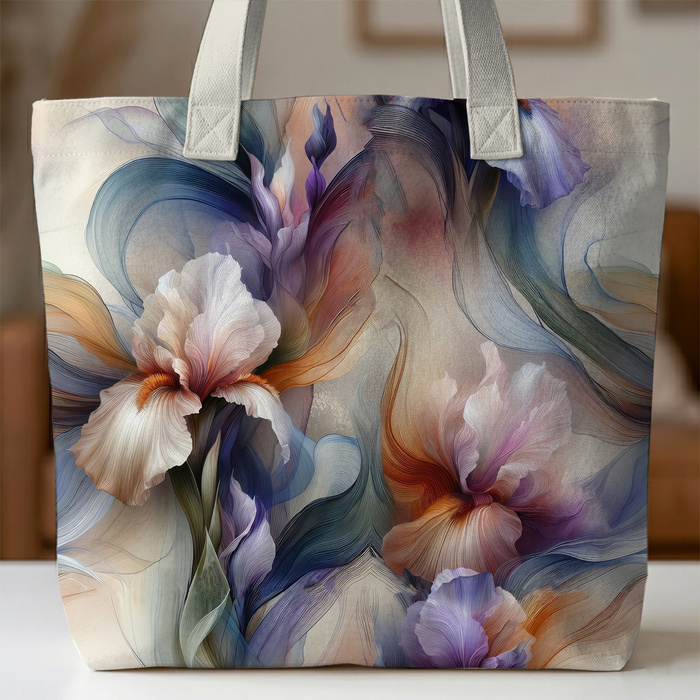 PASTEL FLOWERS WZ. 31 - Len 100%