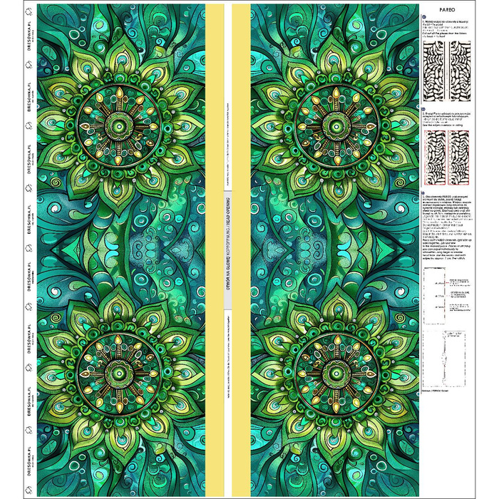 PAREO - MANDALA vz. 7- Sada šití 