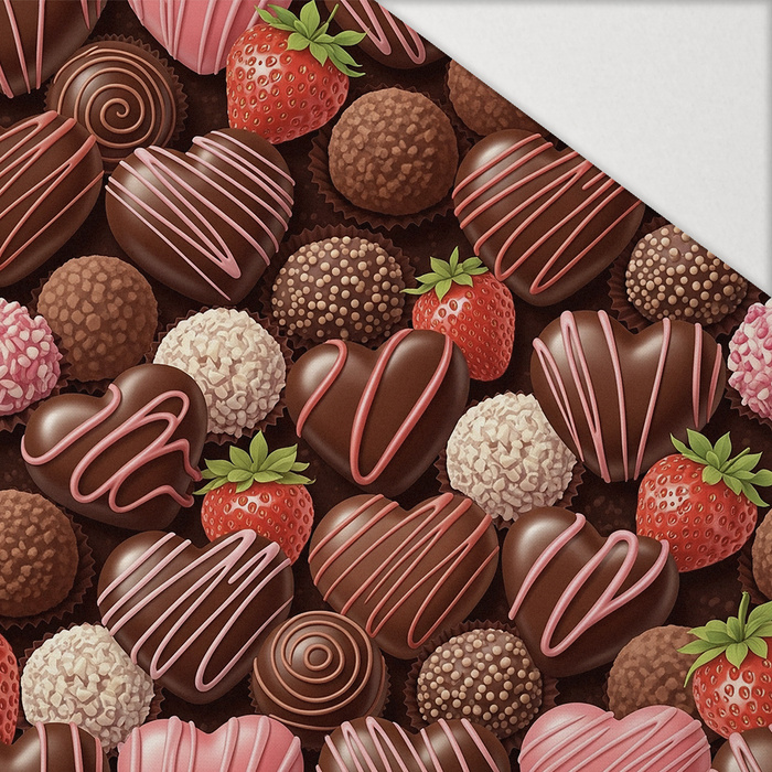 VALENTINE'S DAY 27 - Hydrofobní česaná teplákovina