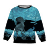 CHILDREN'S (NOE) SWEATSHIRT - DINOSAUR / CAMOUFLAGE - looped knit fabric with elastane ITY (86/92)