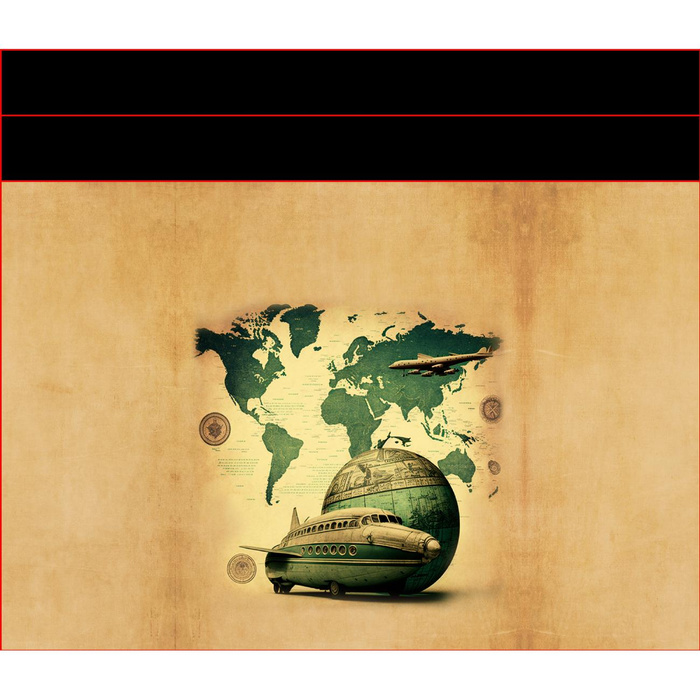 SHOPPER TASCHE - TRAVEL TIME M. 4 - Nähset