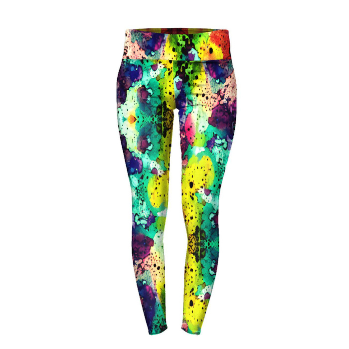 SPORTLEGGINGS - ABSTRAKTION Ms. 9 - Nähset - L