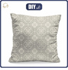 PILLOW 45X45 - DAMASCO - Upholstery velour - sewing set