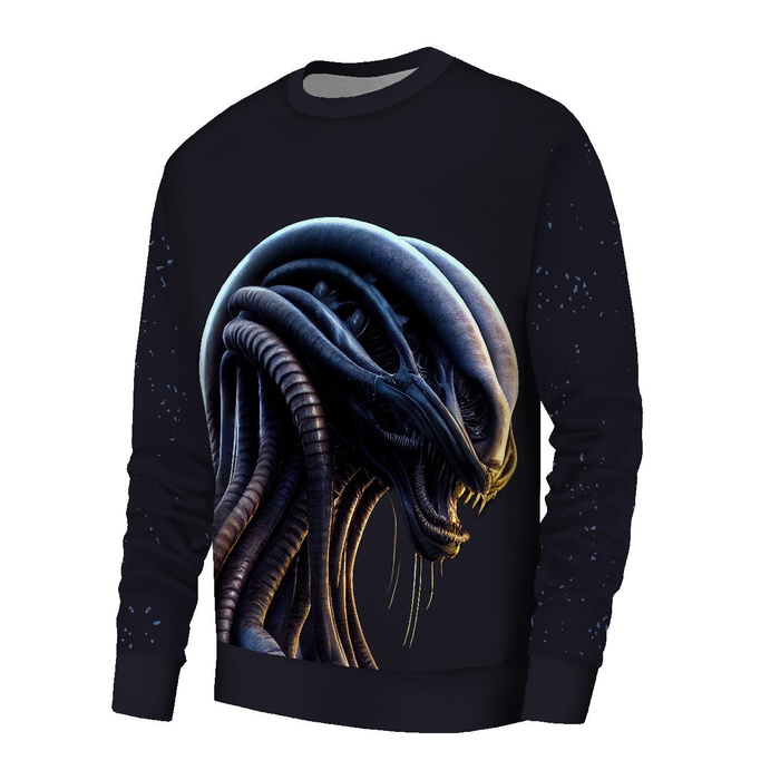 MĘSKA BLUZA (OREGON) BASIC - ALIEN PORTRAIT - zestaw do uszycia L