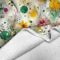 FLORAL REVERIE WZ. 1 - Minky plyš