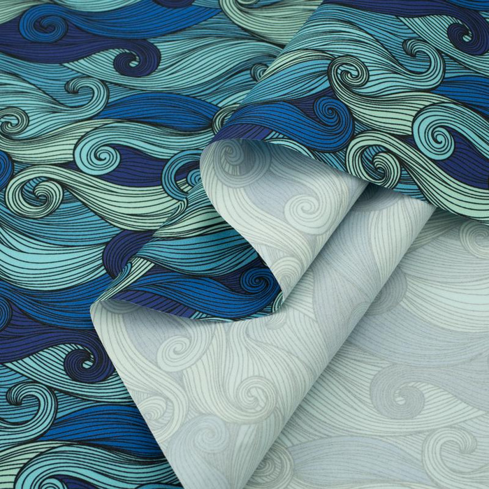 WAVES - quick-drying woven fabric