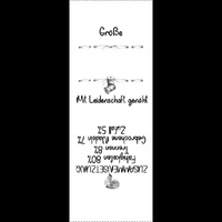 Europäisches Textillabel "ZENTIMETER" DE - 9 Stck Set / Größe nach Wahl