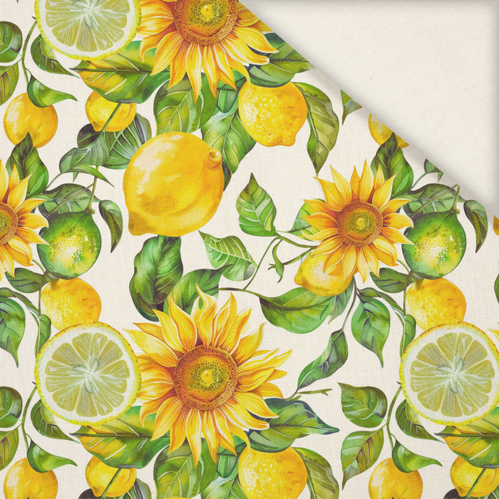 Sunflowers wz. 6 - Linen 100%