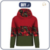 CLASSIC DAMEN HOODIE (POLA) - WINTER FLOWERS M.18 - Nähset L