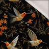 PASTEL BIRDS WZ.7 (KOLIBRY) - dzianina drapana z elastanem ITY