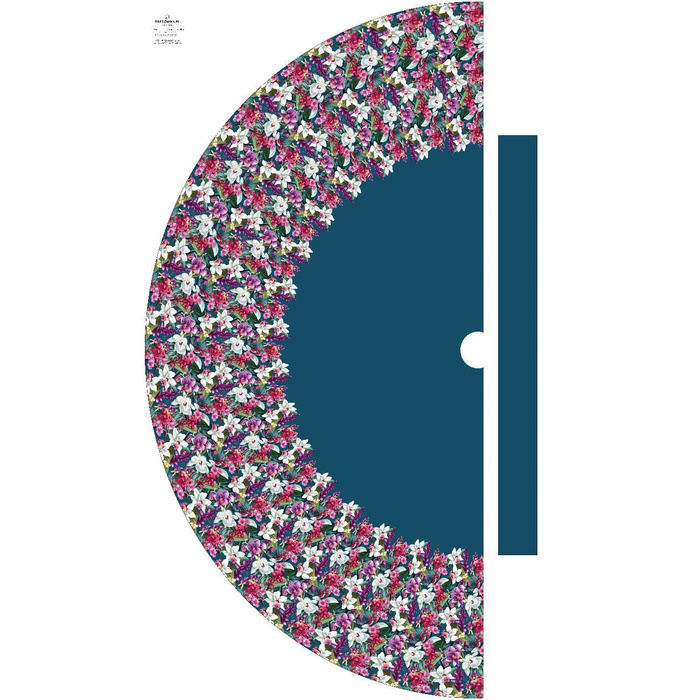 EXOTIC ORCHIDS WZ. 1 - panel na spódnicę "MAXI"