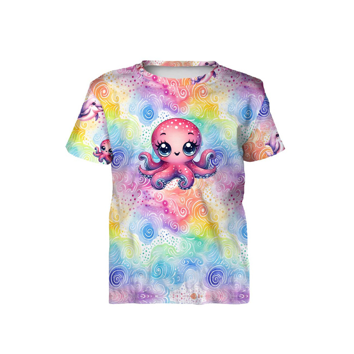 OCTOPUS (SEA ANIMALS m. 3) - Paneel (60cm x 50cm) Sommersweat