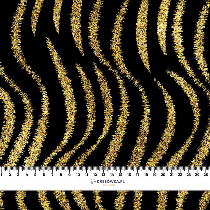 Black & Gold Glamour wz.9 - Lycra 300g
