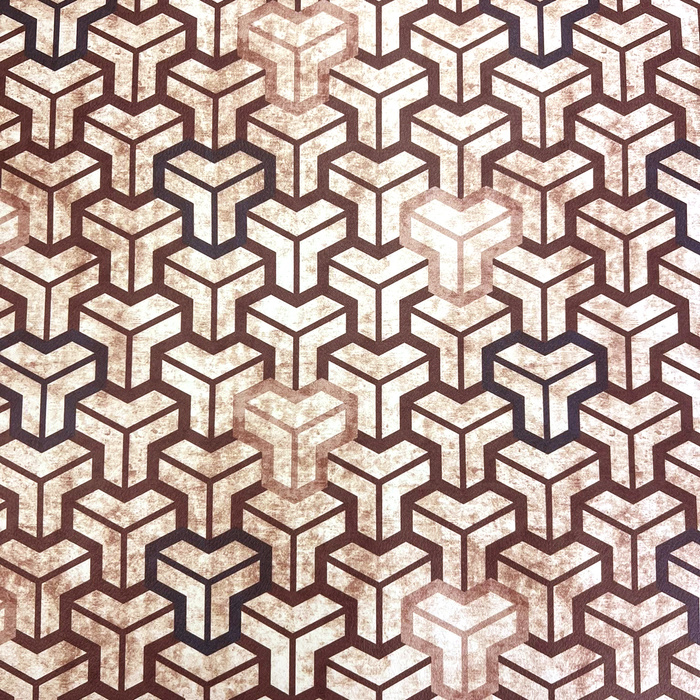 GEOMETRIC MINIMAL WZ. 12 - thick pressed leatherette