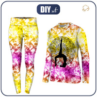 THERMO WOMEN'S SET (JANE) - YOGA / mandala - sewing set S