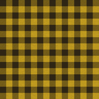 CHECK VICHY - MELANGE MUSTARD - Crepe