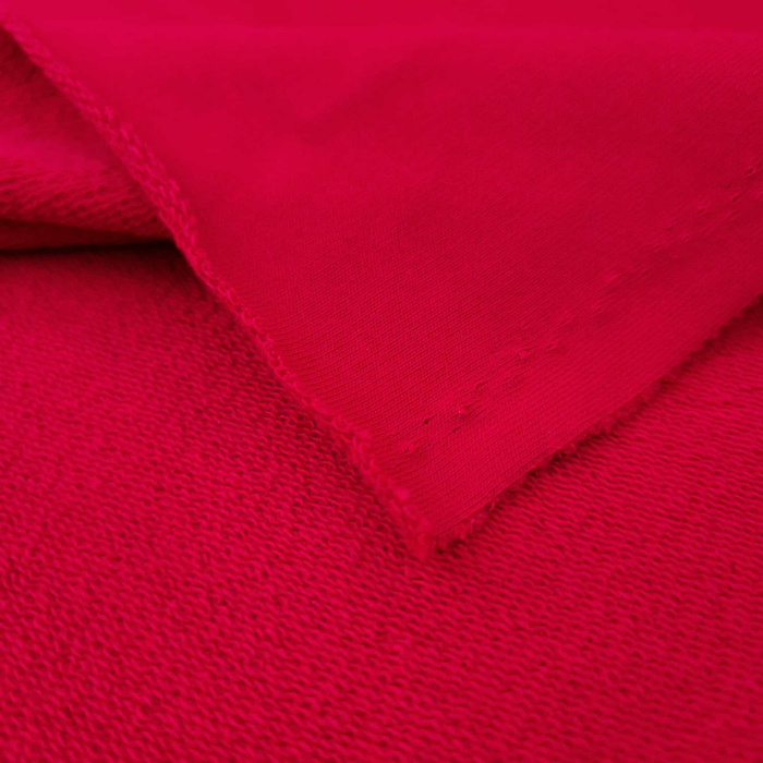 Thick looped knit (P290) - RED WINE (D-211)