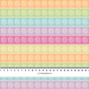 BUBBLED / pastel  - Waterproof woven fabric