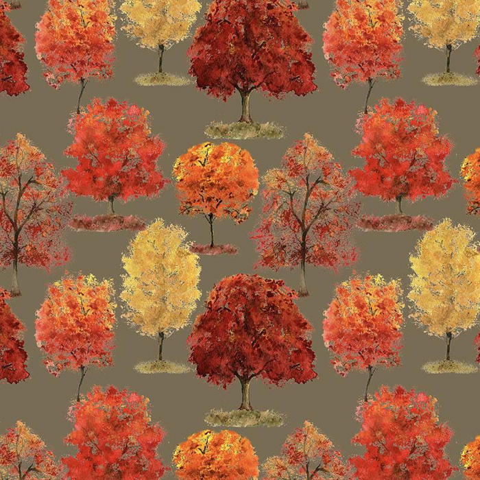 AUTUMN TREES / khaki (PUMPKIN GARDEN)