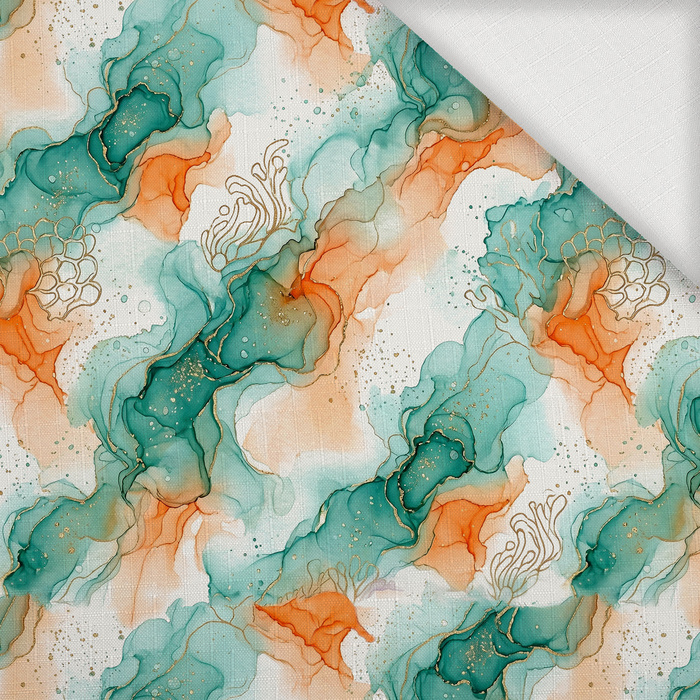 ALCOHOL INK WZ. 21 - Webware für Tischdecken
