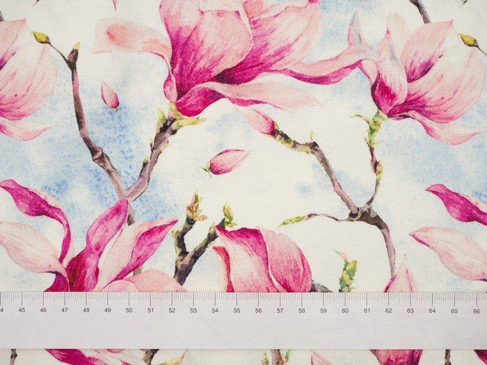 MAGNOLIAS - single jersey with elastane 