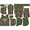 KID'S HOODIE (ALEX) - DZIECKO / CAMOUFLAGE - sewing set
