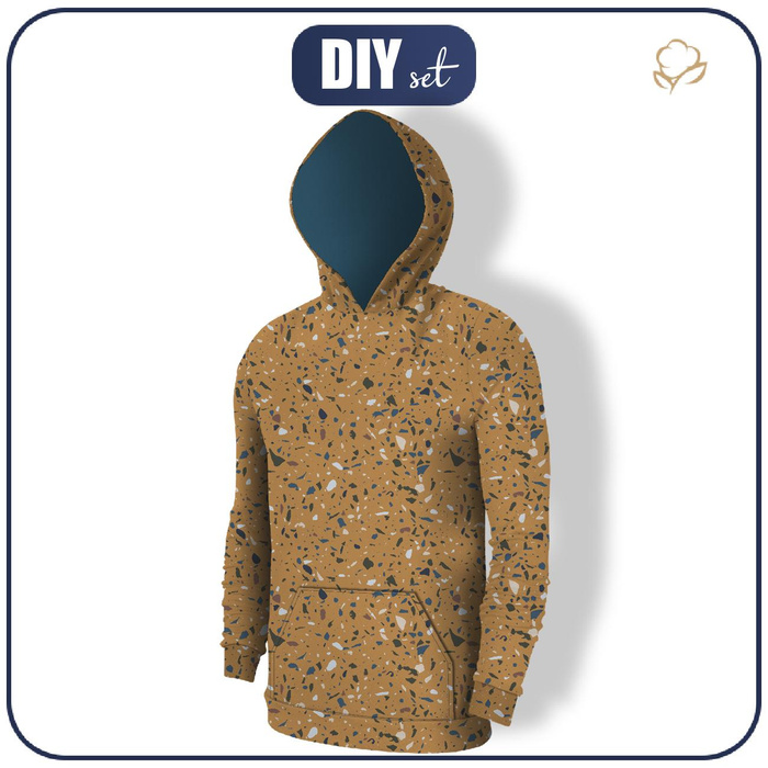 HERREN HOODIE (COLORADO) - TERRAZZO M. 1 - Nähset M