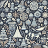 Vintage Christmas wz.25 - teplakovina