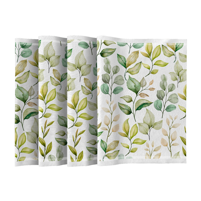 UBROUSKY A BĚHOUN -  ZELENÉ LISTY - Sada šití