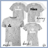 DÁMSKÉ TRIČKO - QUEEN / beton   - single jersey XL