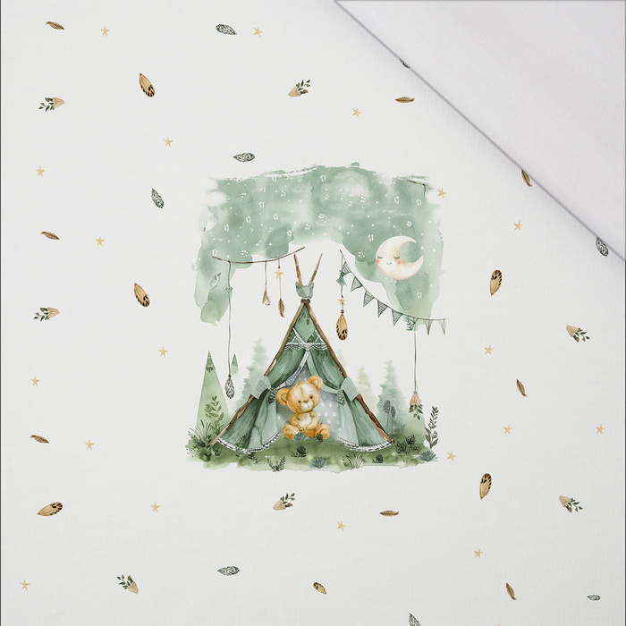 WATERCOLOR WONDERS WZ. 6 - panel (60cm x 50cm) SINGLE JERSEY