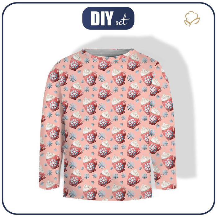 Longsleeve - HOT CHOCOLATE (CHRISTMAS SEASON) - single jersey (122/128)