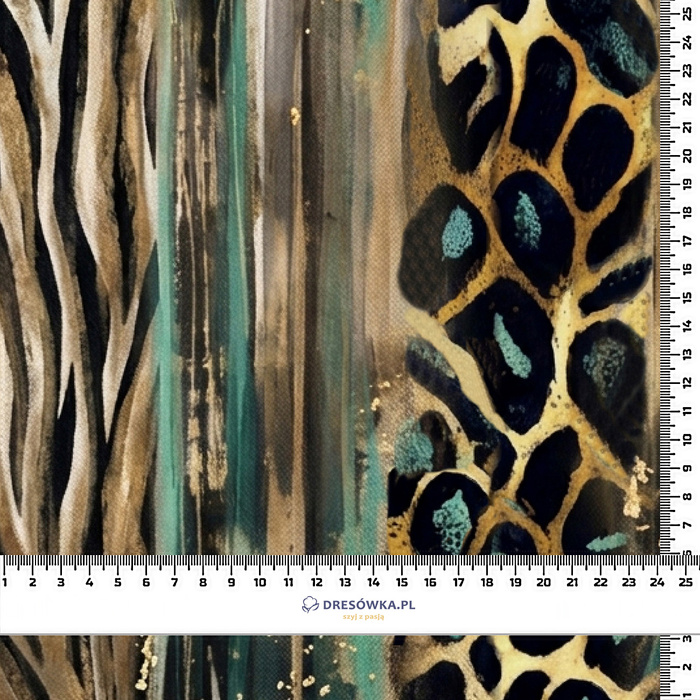 ANIMAL PATTERN WZ. 2 - rychleschnoucí tkanina