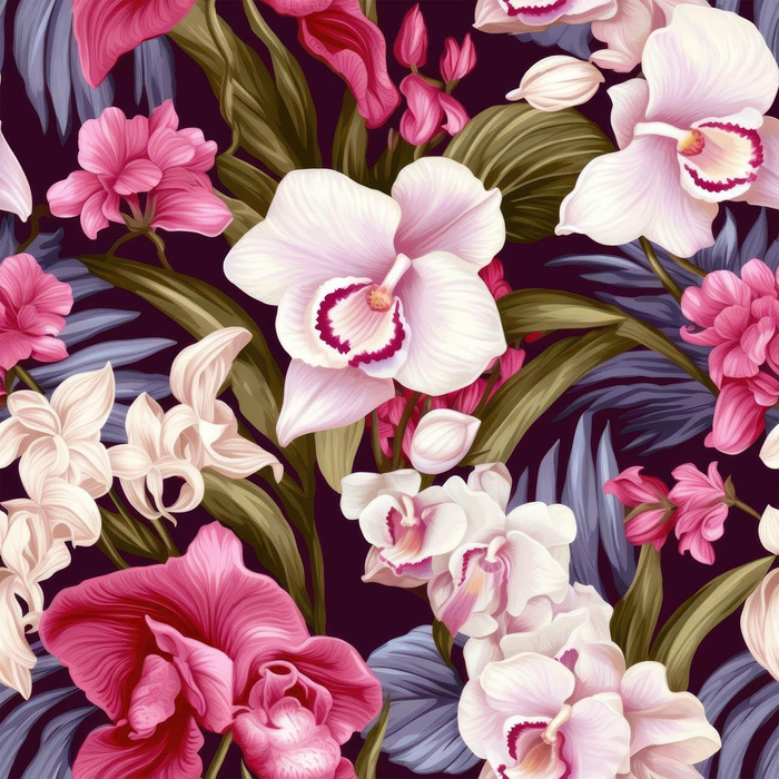 EXOTIC ORCHIDS WZ. 5 - Krepa